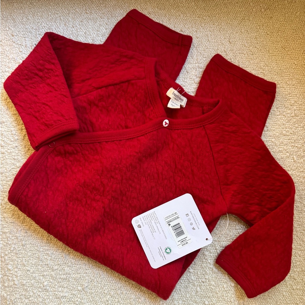 Burt’s Bees sleeper, 3-6M NWT